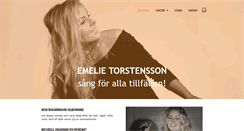 Desktop Screenshot of emelietorstensson.se